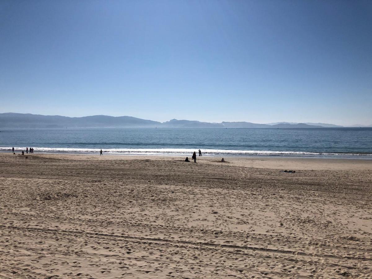 Desconectaengalicia Castelao, 50M Playa Silgar Lägenhet Sanxenxo Exteriör bild